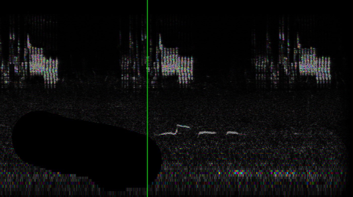 Abstract representation of spectrogram