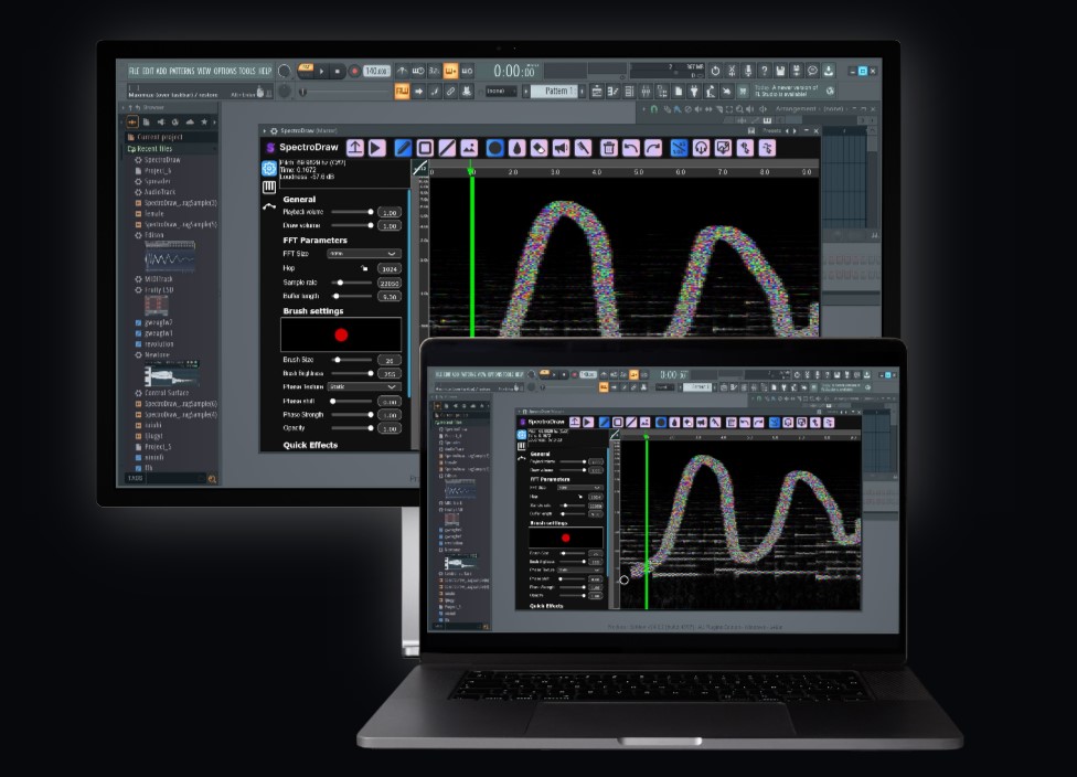 SpectroDraw desktop app preview